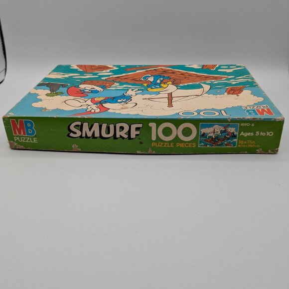 Smurf Puzzle Series 4190-6, 100 Pieces - 16x11 Inches - Picture 7 of 9